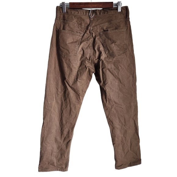 Buck Mason Pants Men's 31x29 Olive Green Roper Twill Ford Standard Jean - Picture 7 of 12